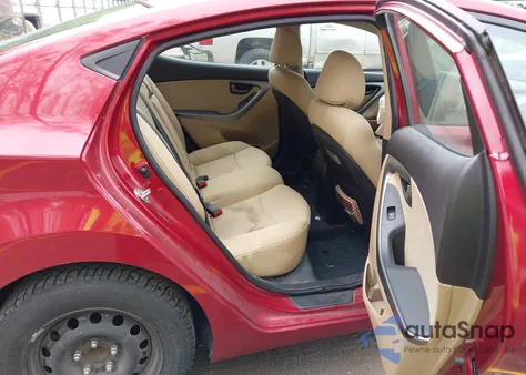 2013 Hyundai Elantra Gls from USA, damaged, VIN 5NPDH4AE7DH211409